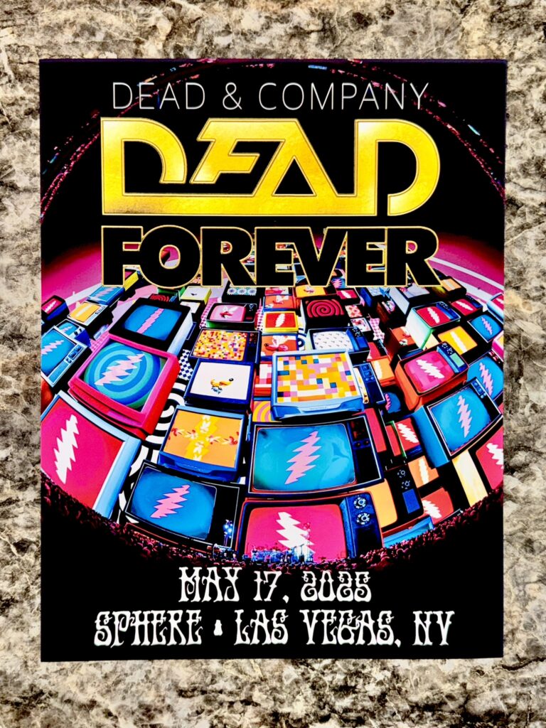Dead & Co - Sphere 2025 Poster v5