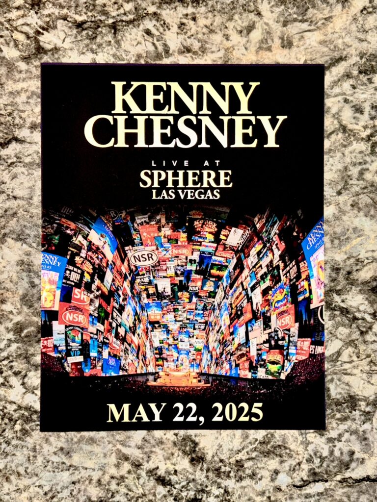 Kenny Chesney - Sphere 2025 Poster (3)
