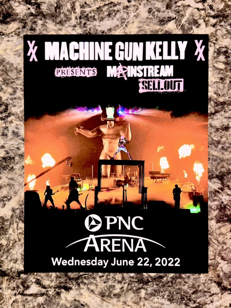 MGK - Raleigh 2022 Poster